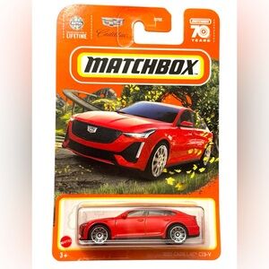 NWT Matchbox 2021 Cadillac CT5-V Red